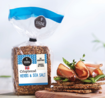 SIGDAL CRISPBREAD HERBS & SEASALT
